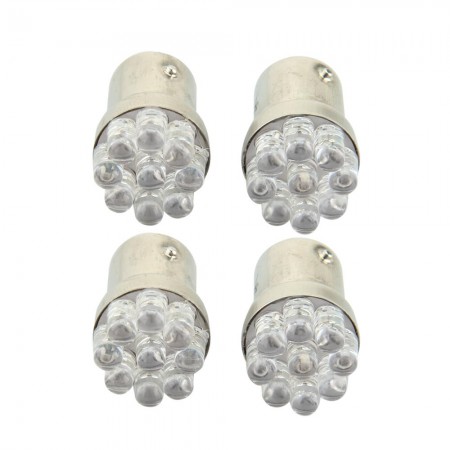 1157 BA15S Red 9 LED Tail Parking Stop Light Bulb Lamp