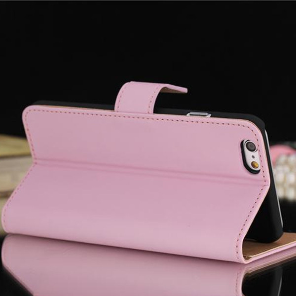 2014 Newest Mix colors Book Stand Wallet Leather mobile phone cover for iphone6 case 4.7''