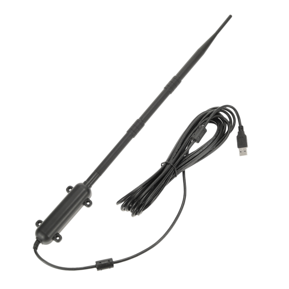 Outdoor High Power WiFi USB Adapter 150Mbps Wireless Network Card Signal Receiver External Omni-directional Antenna 802.11b/g/n