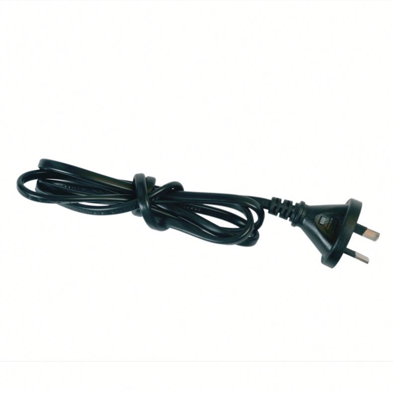 2PIN Australian plug stripped end electrical extension SAA approval longwell power cord