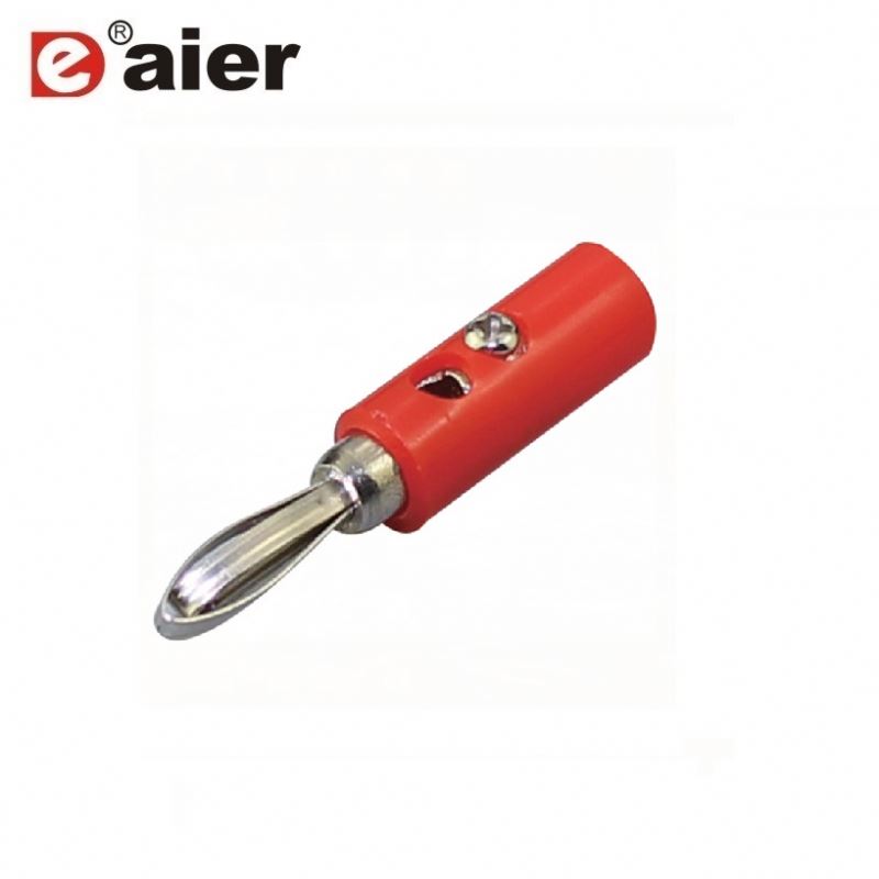 24A Mini Banana Connector Male Type Audio Banana Plug 4MM