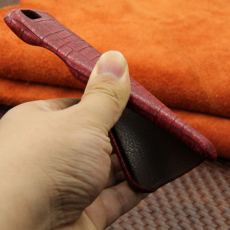 Cell phone cover For iPhone 8 Simple fashion geometry Leather case