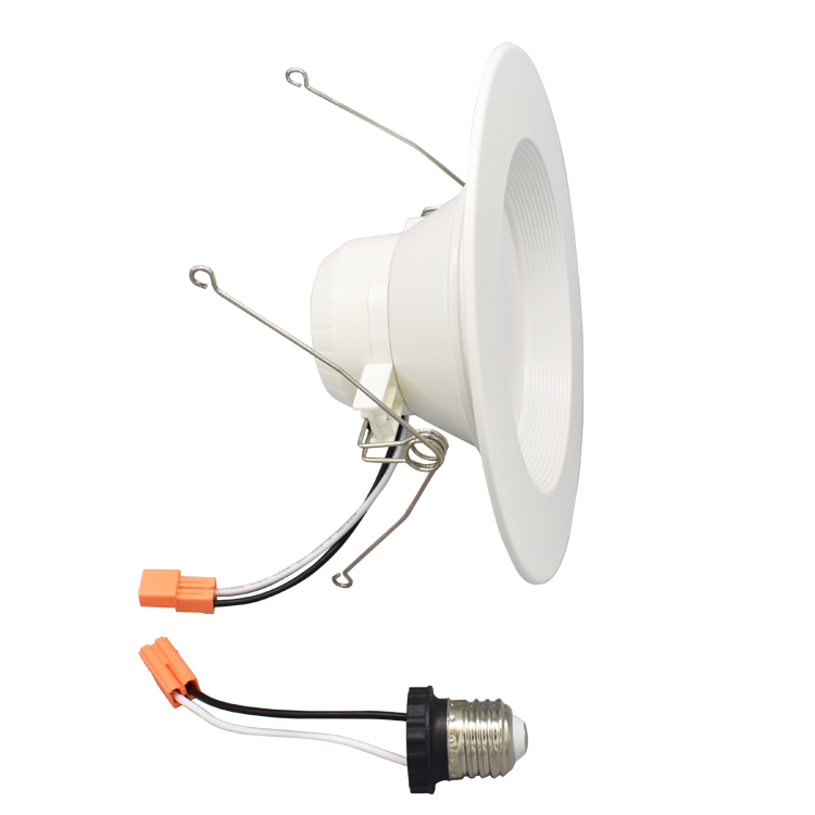 DLC  listed 4 inch 5 inch 6inch 8W 12W Retrofit Ceiling Mount kit LED down light recessed LED downlight junction box