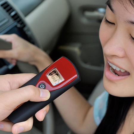 LCD Backlight Display Alcohol Breath Tester