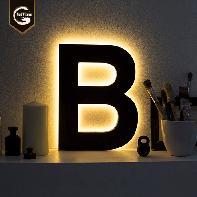 Backlit 3D Build up Letters-Numbers LED Sign Illuminated
