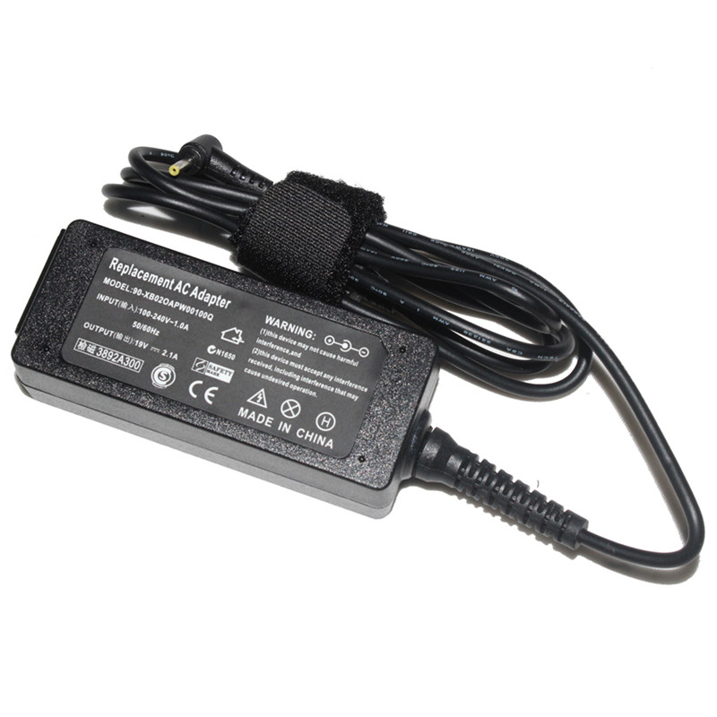 40W 19V 2.1A Mini Laptop Charger for Asus eee pc