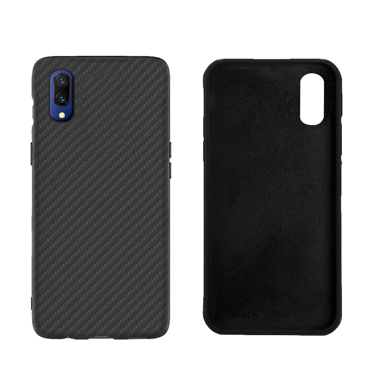 Premium Carbon Fiber  Case Full Sides Protective Shell Back shockproof Cover Design For Vivo X23