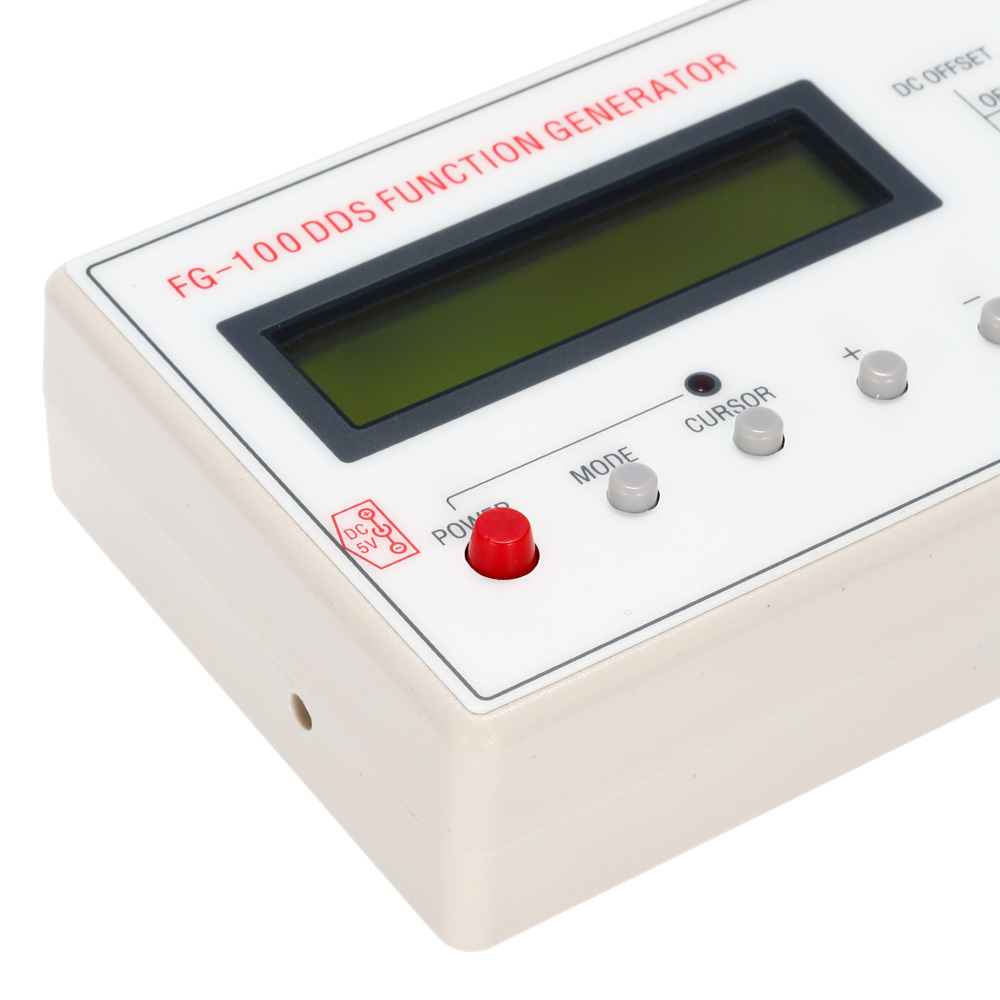 1HZ-500KHZ DDS Functional Signal Generator Signal Source Module Frequency Counter Sine + Square + Triangle + Sawtooth Waveform