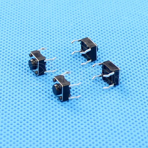 Panel Mount 4 Pin PCB Terminal 6X6 Tact Switch Contact Switch
