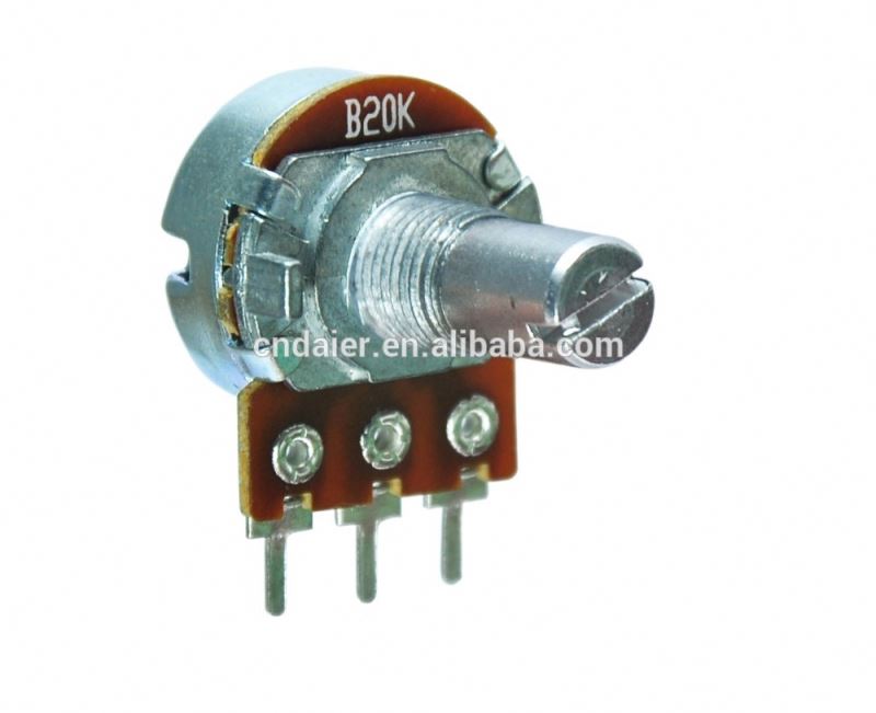 16K1-RE carbon precision linear potentiometer with round shaft