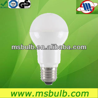 LED Bulb light new design A60 with plastic and PC cover