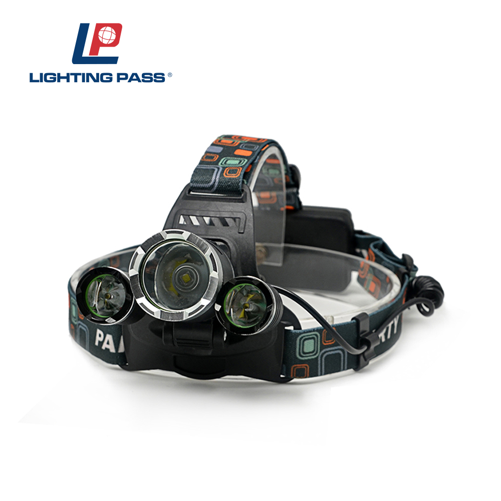 fishing Rechargeable Headlamp Headlight Head lamp for Running