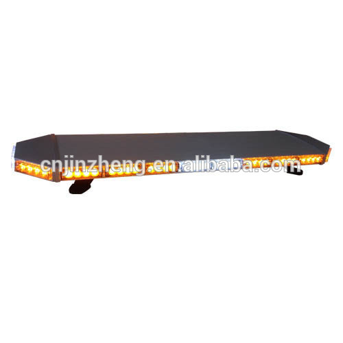 Aluminum base sliver waterproof super bright ambulance amber lightbar