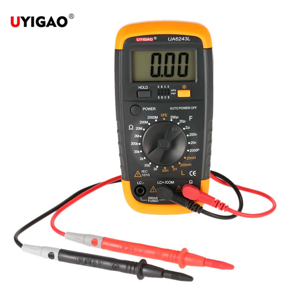 Mini LCD Digital Multimeter Brand New multimetroPortable Inductance Resistance Capacitance Meter Tester hFE Triode Measurement