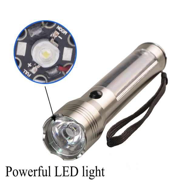 Portable Super Bright Camping Torch LED Flashlight Rechargeable Powerful LED Solar Powered for Camping