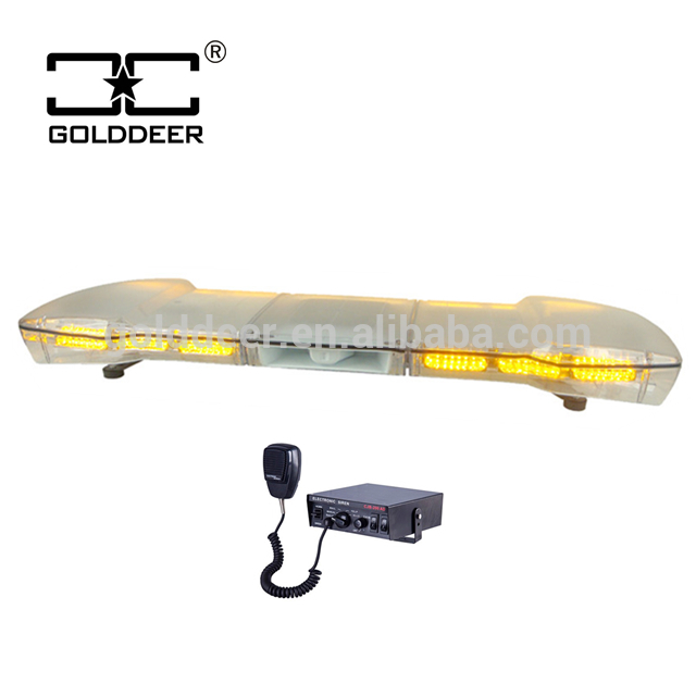 Golddeer LED Warning Strobe Linear Amber Lightbar (TBD14126-16b-S)