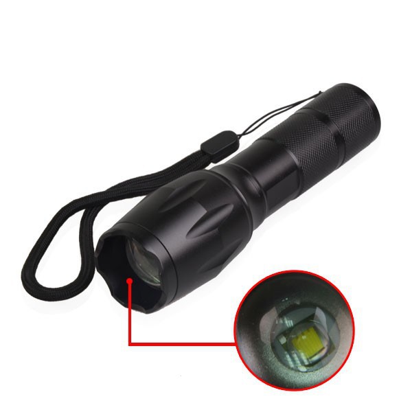 E17 T6 XML LED 10W LED High Power Flashlight