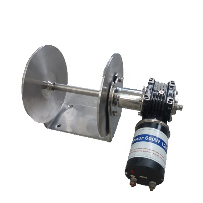 12V 24V  electric boat anchor winch with gearbox JVW-011S