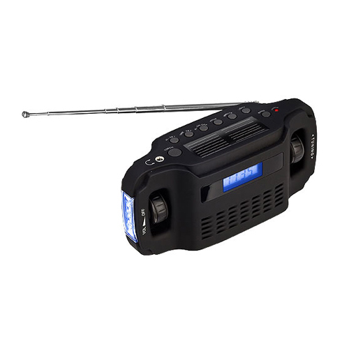 SORBO Rechargeable Solar Radio with Torch/Phone charger