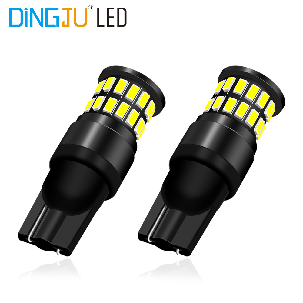 Factory direct price led t10 3014 38SMD 12v 1.7w 198lm w5w canbus light 501 auto bulb licence plate lamp 194 High Quality