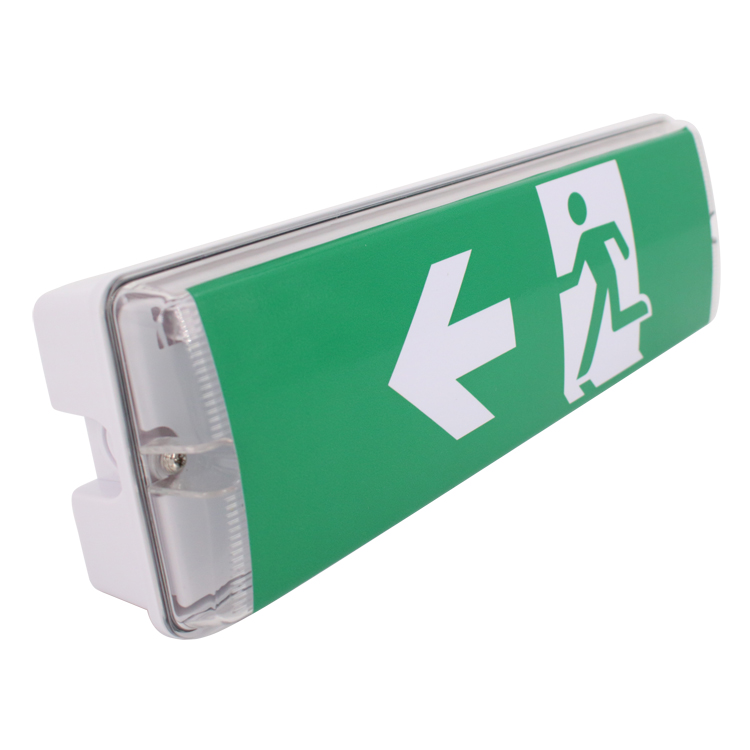 self illuminating exit signs CE RoHS SAA Recessed emergency exit sign vector, fire exit safety signs, acrylic safety signs