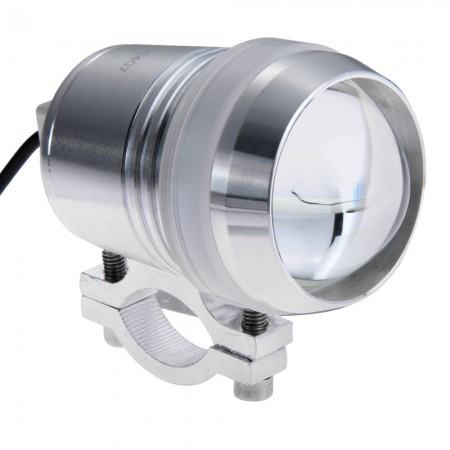 Motorcycle Spotlight Fog Light Lamp White 3 Modes DC10-60V Waterproof