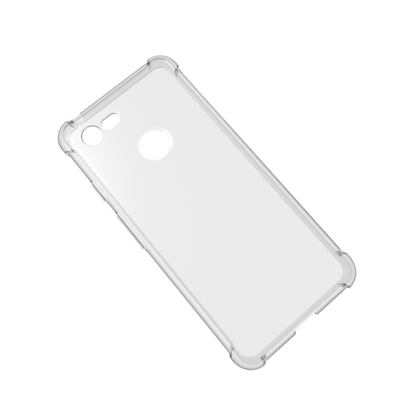 Transparent Shockproof soft Tpu cover case For Google Pixel 3