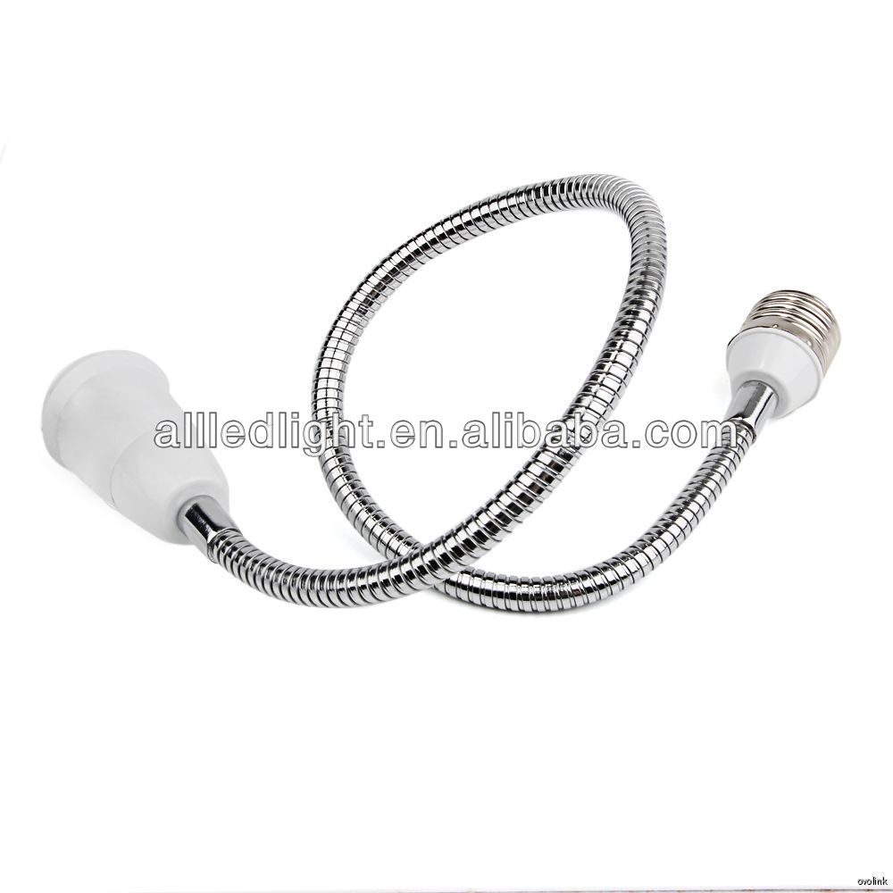 lampada led e27 Socket E27 to E27 Flexible Extension Adapter Socket
