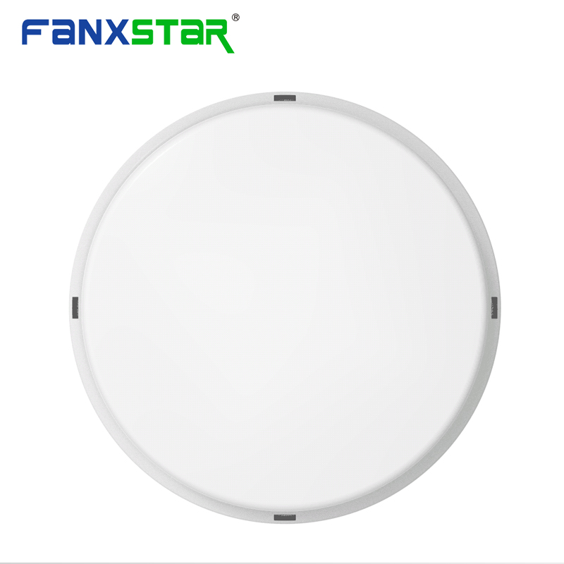 Round plastic dimmable 10w led bathroom ceiling lamp