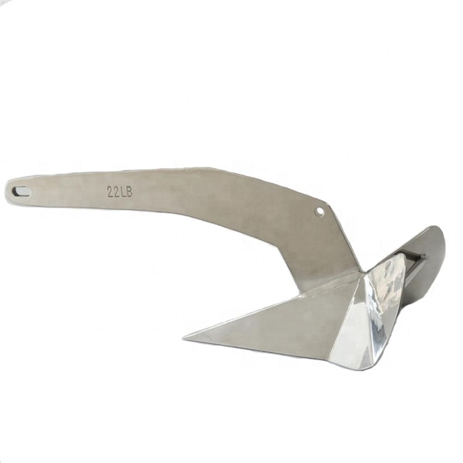 yacht anchor winch windlass galvanized Grapnel Delta Anchor 30kg  for sale JVT