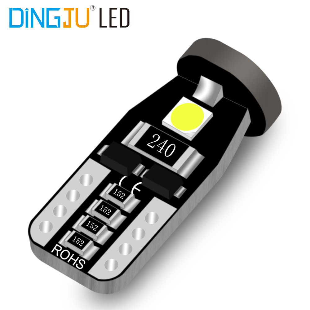 Factory Direct Selling T10 3smd 3030 Canbus Auto Bulb 12v 64lm  Led Light W5w 194 Interior Instrument Reading Light  Oem Price