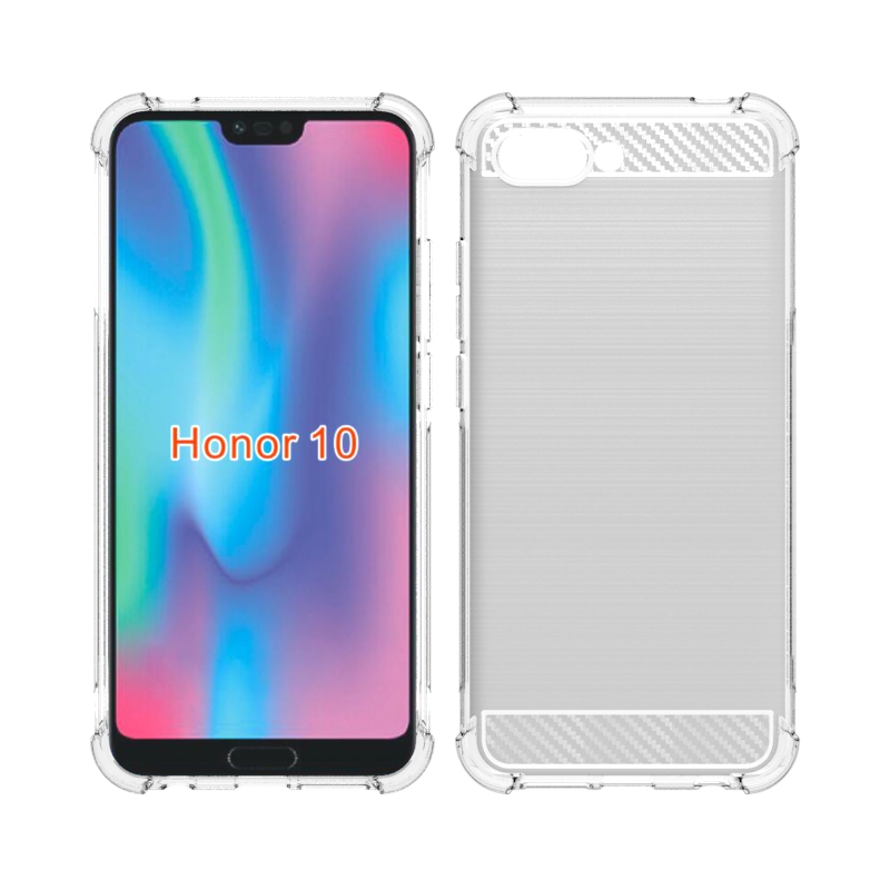New Arrival Carbon Fiber Tpu case For Huawei honor 10 brushed tpu soft cover For Huawei honor 10