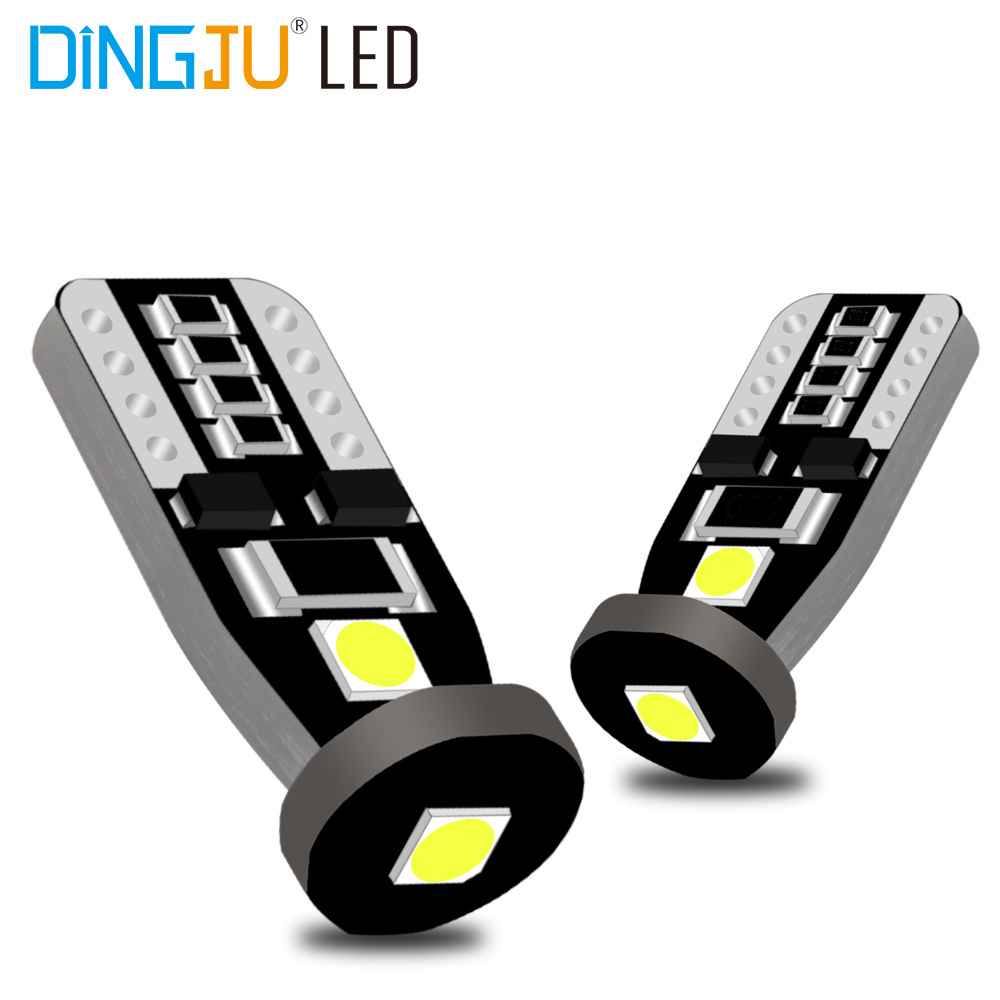 High Quality Wholesale Custom Cheap t10 w5w 3030 led car light 3smd Canbus no error lamp with best service and low price