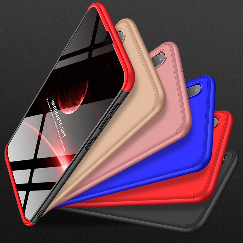 360 Cover case for Samsung galaxy M30, Removable 3in1 Hard PC Shield Back Cover Case for Samsung galaxy M30 phone cases