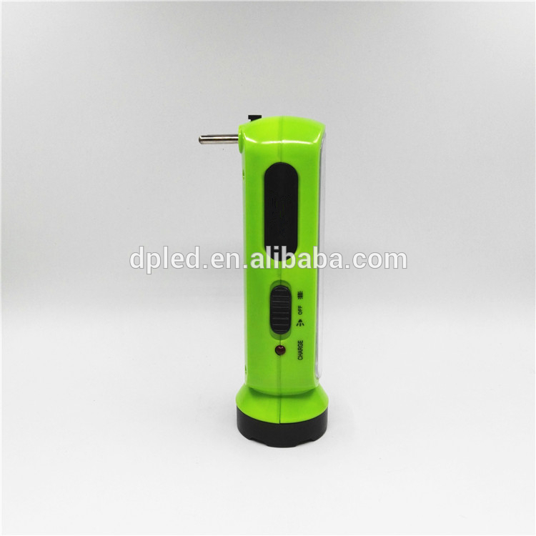 Portable torch flashlight with 16 cob side light