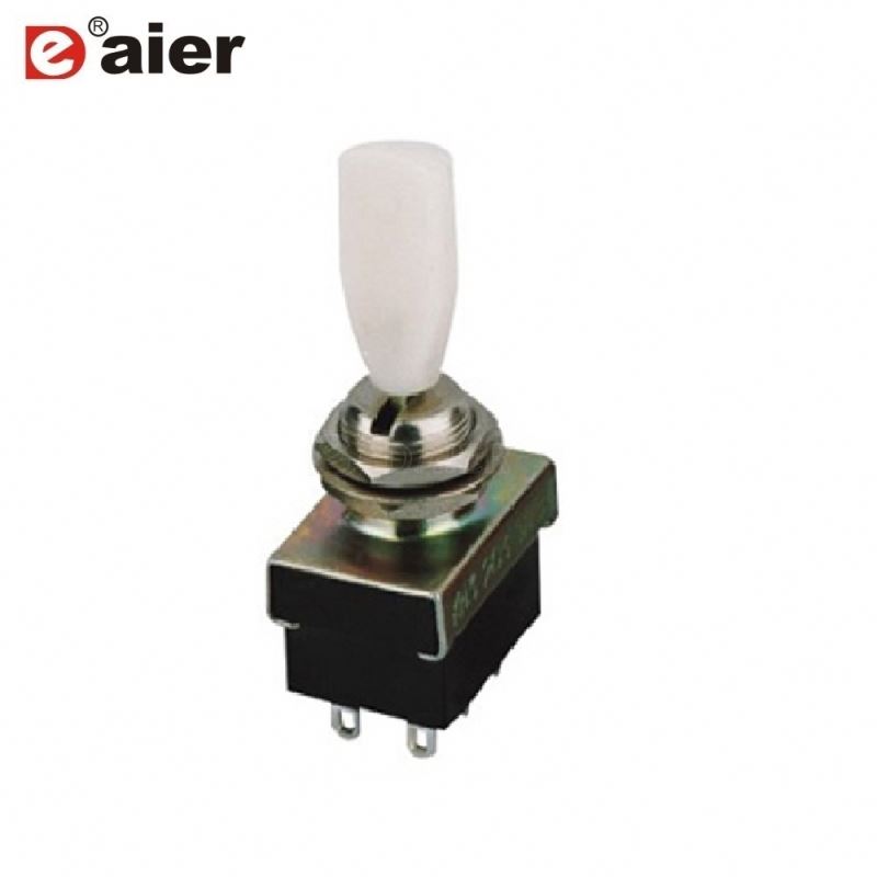 ON-ON 6 Pin 6A 125VAC Small Solder Terminal Toggle Switch