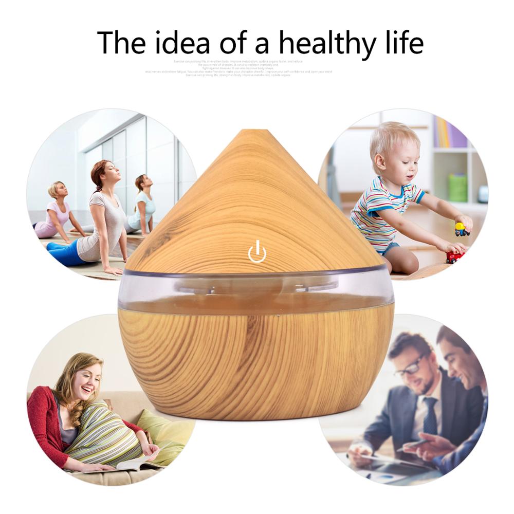 New Design China Wholesale Wooden Glass Aroma Diffuser, Hot Sale Aroma Diffuser Wood Grain, Essential Oil Aroma Diffuser Wood