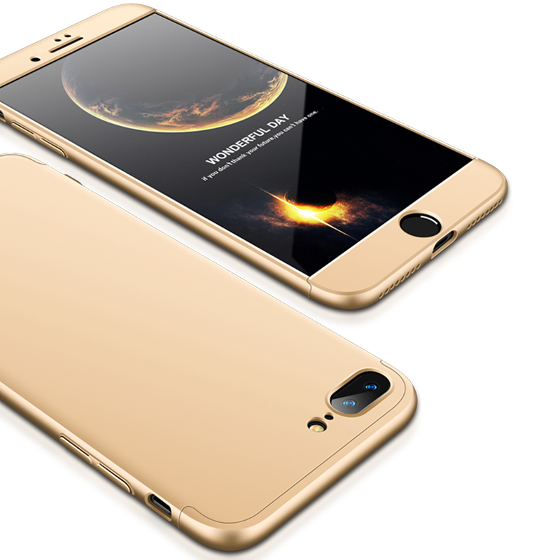 case for iPhone 8 Cover, Removable 3in1 Hard PC Shield Back Cover Case for iPhone 8 plus phone cases