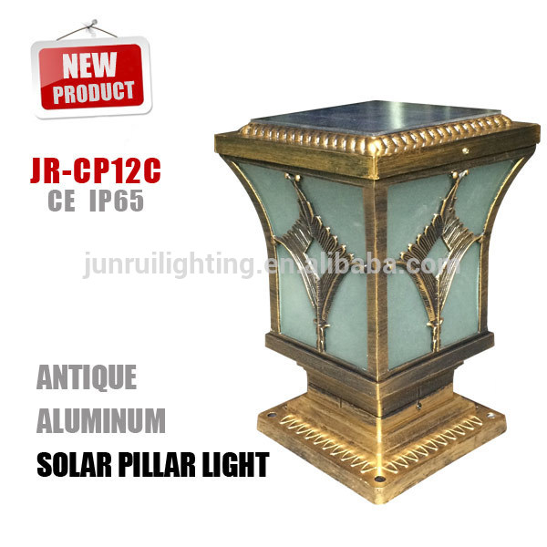 unique modern pillar lamps, led gate lighting outdoor with motion sensor