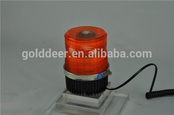 Golddeer 12V/24V Led Amber Rotating Beacon (TBD345-LEDI)