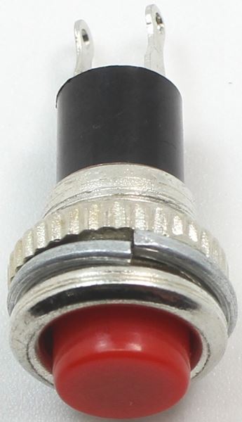 10mm Round 2 Pin Push ON Push Button