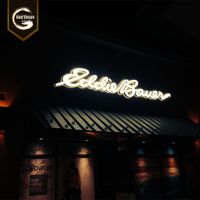 Outdoor decoration cafe neon sign color channel letter signs decorative light letter