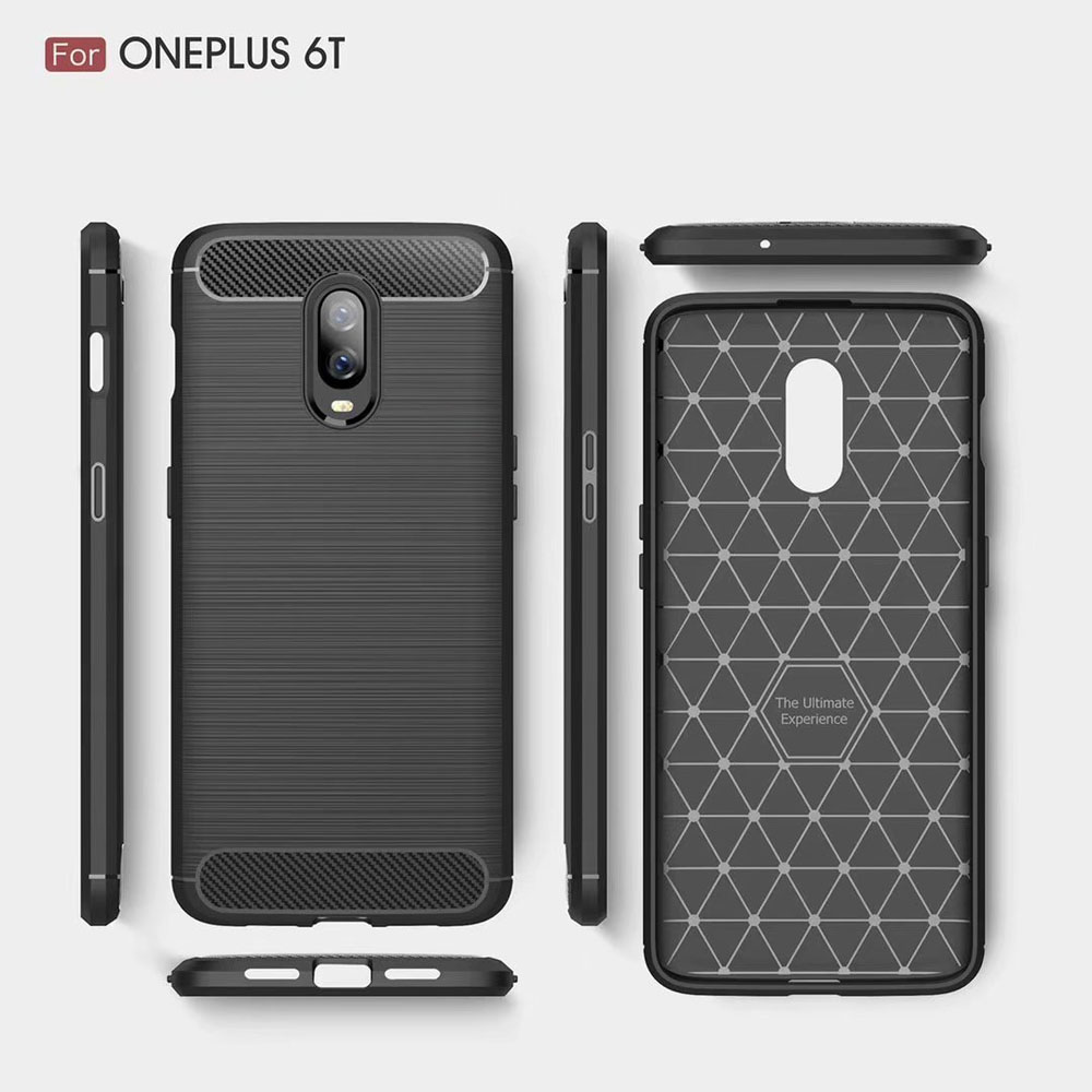 Carbon Fiber Tpu case For 1+6T Soft CF Cover
