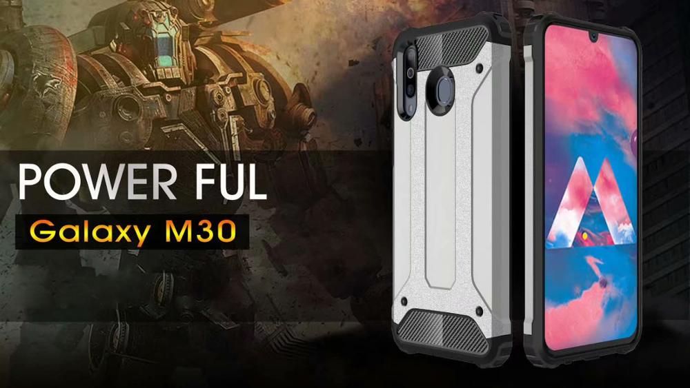 PC+TPU 2in1 shockproof  Armor Hard case For Samsung galaxy M30