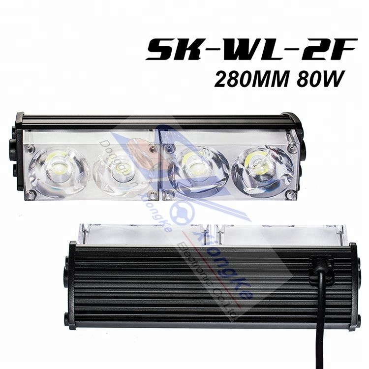 IP67 waterproof 12 volt offroad cars work light bars with brackets installation