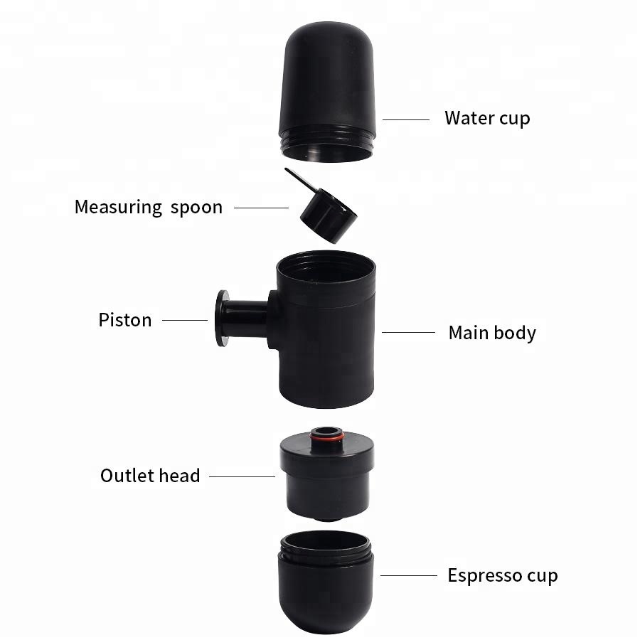 Mini Manual Portable Coffee Maker Mini Espresso Manually Handheld Pressure Espresso Coffee Machine Pressing For Home Travel