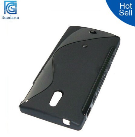 Factory Price for Sony Xperia P LT22i X-line Gel TPU Case Cover