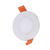 Pc Aluminum White New Smd Recessed Surface Light Glass Ultra Slim Round Led Panel Lights