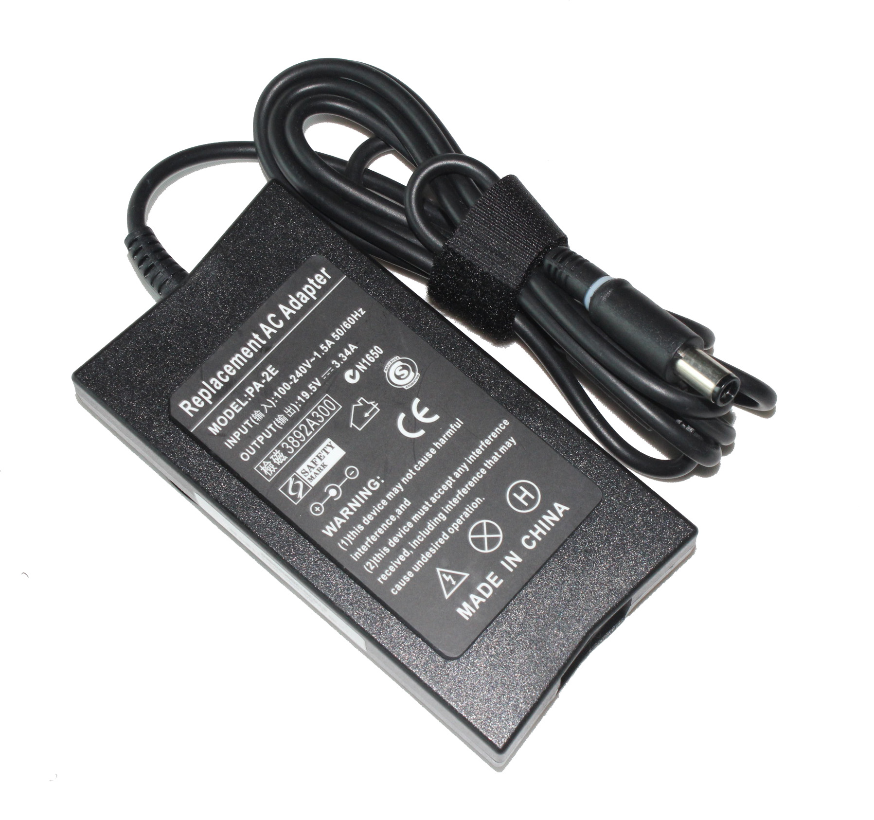 PA-2E Family Laptop AC Adapter 19.5V 3.34A  Charger for Dell Latitude D520 E5400