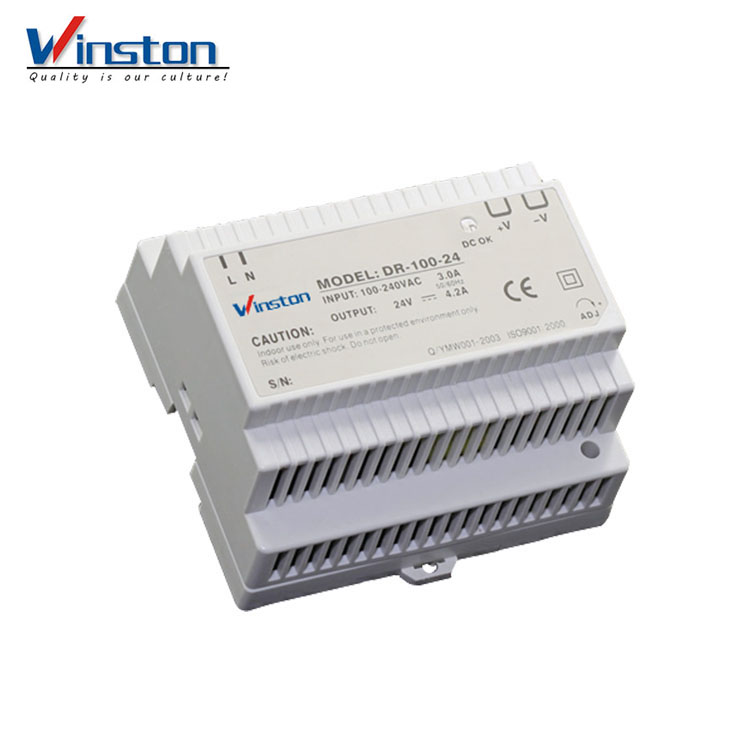 CE DR-100 Single 100W 12V 7.5A 15V 6.5A 24V 4.2A Din Rail Switching Power Supply